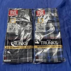 B.V.D. メンズ トランクス 2枚セット Lのサムネイル