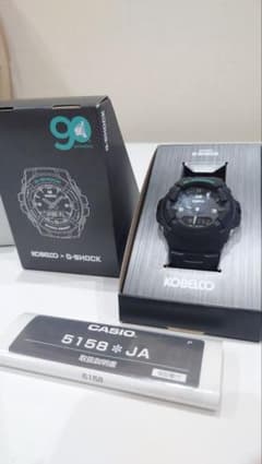G-SHOCK×コベルコ重機　90周年限定モデルのサムネイル