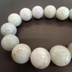 【感謝特価◎50%OFF】 翡翠 13㎜ 15玉 No4410