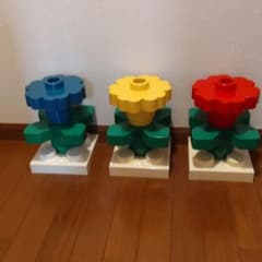 HAL33様専用　レゴ　ジャンボ　ブロック　フラワー　LEGOのサムネイル
