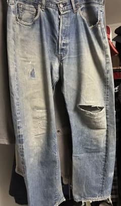 Levi’s 501 66前期　ボタン裏6 W36 リペア済みのサムネイル