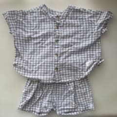 tete a tete チェック柄 セットアップ 95cmのサムネイル