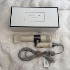 ジャンク品】KINUJO ヘアドライヤー ベージュ 箱付き＋400円 - メルカリ