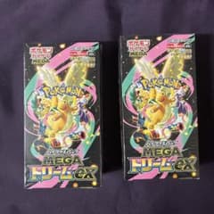ポケモンカードゲーム MEGAドリームEX 2パック　未開封シュリンク付きのサムネイル