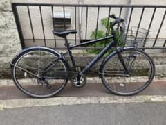 引き取り限定　あさひ　オフィスプレストレッキング クロスバイク 自転車のサムネイル