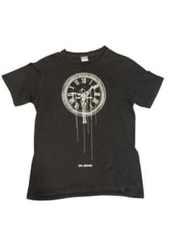 number nine 01ss TIME期 メッセージTシャツ number nine 01ss タイム期 skull clock tee - メルカリ