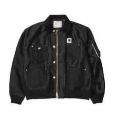 sacai x Carhartt WIP Nylon Twill 黒 サイズ 2のサムネイル
