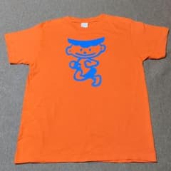 宮古島 ゲンキくんプリントTシャツ S ビビッドオレンジ - メルカリ