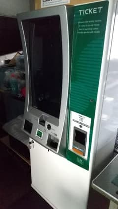 値下げし送料込みになりました！タッチパネル券売機 シバウラ KC 