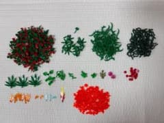 LEGO レゴ 花 草 植物 炎 エフェクト パーツ 大量まとめ売りのサムネイル