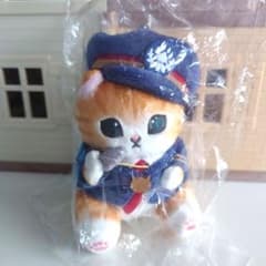 モフサンド　駅長にゃん　マスコット　ぬいぐるみのサムネイル