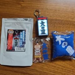 国技館限定 大の里 電光掲示板風しこ名キーホルダー ガチャ 3点セットのサムネイル