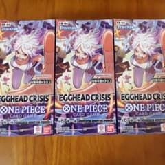 EGGHEAD CRISIS エッグヘッドクライシス ワンピースカード 3BOX - メルカリ