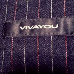 VIVAYOU ストライプスカートのサムネイル