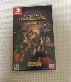 ニンテンドースイッチ　マインクラフトダンジョンズヒーローエディション