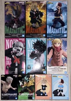 【新品未開封】僕のヒーローアカデミア(ヒロアカ)フィギュア 10体セット