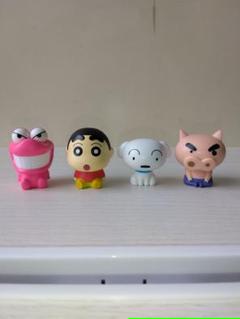 クレヨンしんちゃん プチっとすわりマス 全4種セット プライズ景品