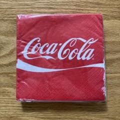 コカコーラ　ペーパーナプキン 16枚入り　未開封のサムネイル