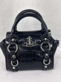 ブラックVivenne Westwood クロコミニショルダーバッグ 48035 - メルカリ