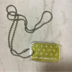 AAA ドッグタグ 6th 黄のサムネイル