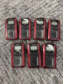 中古】KENWOOD トランシーバー11台＋イヤホン6個セット - メルカリ