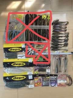 ブラックバスルアー　deps osp jackallバラ売り可のサムネイル
