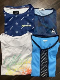 テニス レディース 半袖Tシャツ Lサイズ　４枚セットのサムネイル