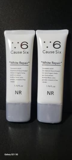 コーズシックス Cause Six White Repair 2本セット - メルカリ