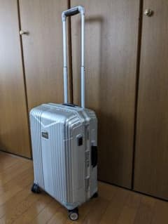 未使用 サムソナイト メタノヴァ ブラックレーベル 55cm シルバー 39L 