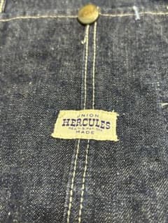 40s HERCULES vintage オーバーオール ヘラクレス 極美品 - メルカリ