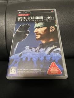 PSP METAL GEAR SOLID PORTABLE OPS PLUSのサムネイル