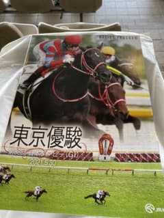 日本ダービー　レーシングプログラム&現地単勝馬券のサムネイル