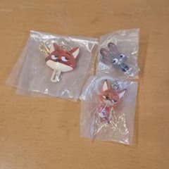 ズートピア2 めじるしアクセサリー アイスキャンディーチャーム ニック ジュディのサムネイル
