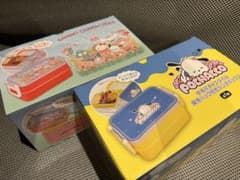 サンリオ 弁当箱２種セット(保冷バッグ付) 「キャラクターズ」「ポチャッコ」