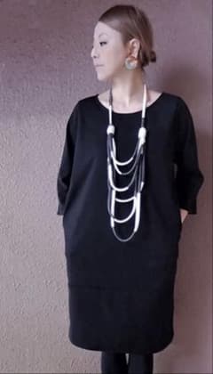 RATAさん　万能黒ワンピース