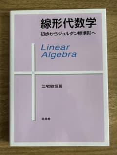 線形代数学 初歩からジョルダン標準形へのサムネイル