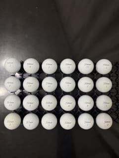 ⑦新品に近い 送料込み タイトリスト PRO V1 ロストボール 24球セット