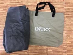 INTEX 電動ポンプ内蔵エアーベッドのサムネイル
