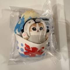mofusand 1番くじ ひんやりくつろぎ時間 C賞 ぬいぐるみマスコットのサムネイル