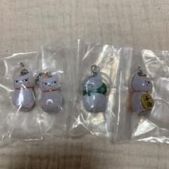 夏目友人帳 めじるしガチャマスコット 3種　4個セット！まとめ売りのサムネイル
