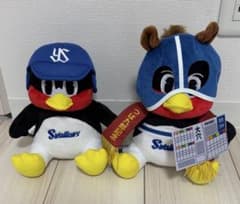 お座りつば九郎 小 & 2025午年Ver. ぬいぐるみ2体セットのサムネイル