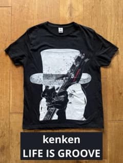 kenken LIFE IS GROOVE Tシャツ 美品】KenKen ムッシュかまやつ LIFE IS GROOVE Tシャツ - メルカリ