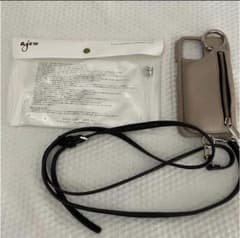 値下げajew エジュー携帯ケース スマホ ベージュ iPhone 12 Proのサムネイル