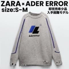 正規品】即完売 ZARA ADER ERROR ロゴ オーバーサイズ ニット - メルカリ