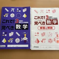これで完ぺき数学　3年間の総仕上げ問題集のサムネイル
