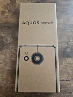 新品！AQUOS sense8　SIMフリーのサムネイル