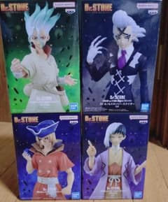 未開封4点】Dr.STONE プライズフィギュアまとめ売り - メルカリ