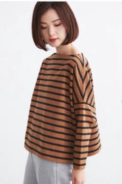 IENA トラディショナルウェザーウェア ボーダーカットソーのサムネイル