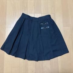 プリーツ キュロットスカート　ブラックのサムネイル