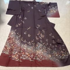 豪華な蘇州（呉県）刺繍の誂え訪問着 綸子 裄丈66 しらさぎガード 